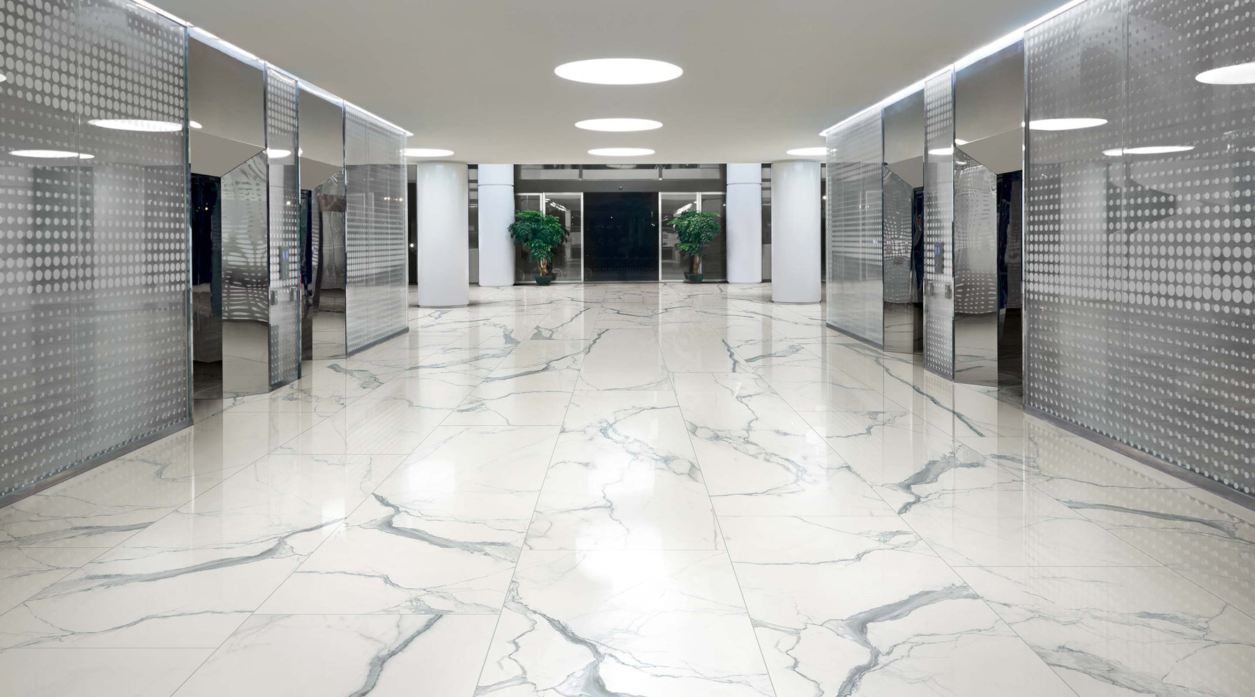 Tile commercial flooring