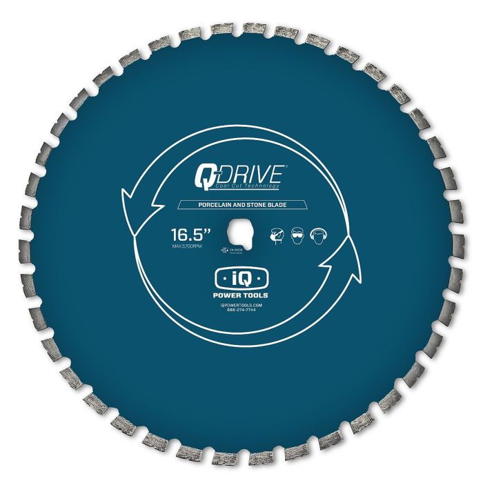 iQMS362®/iQ1016® 16.5” Q-Drive Arrayed Segmented Porcelain and Stone Blade