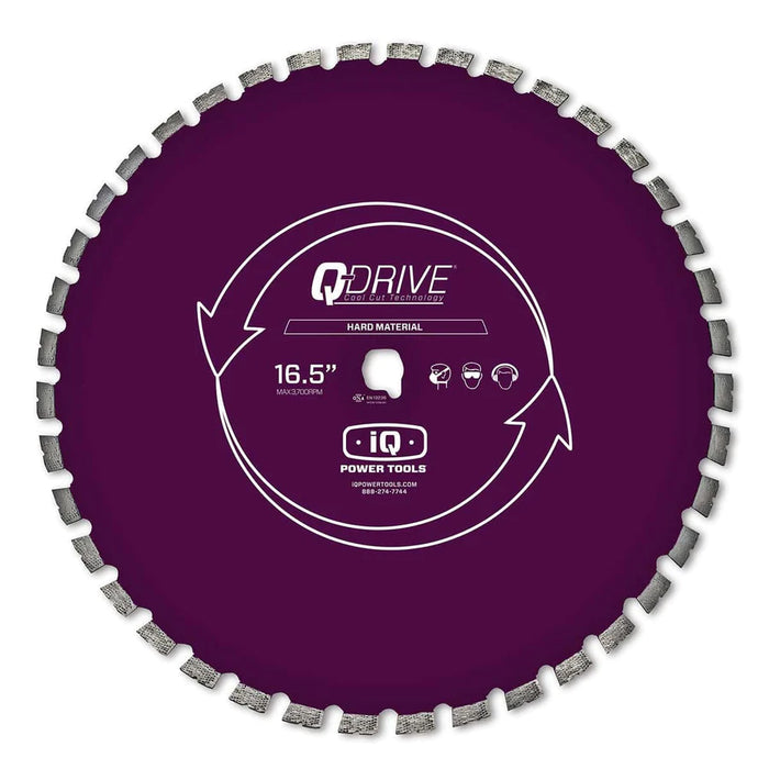 iQMS363® 16.5” Q-Drive Segmented Super Hard Material Blade