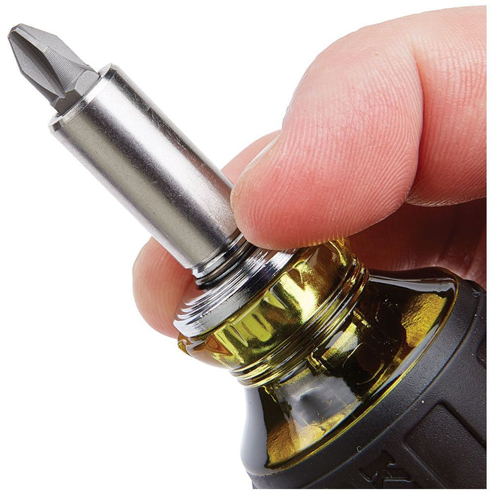 Adjusting the length of Klein Tools stubby screw driver  