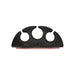 Klein Tools 3-Slot Self-Adhesive Cable Mounting Clip side view with slots shown
