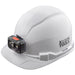 Klein Tools Non-Vented Cap Style Hard Hat with Rechargeable Headlamp 