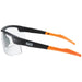 Klein Tools Standard Safety Glasses-Semi Frame clear lens, side view