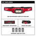 Milwaukee USB Rechargeable Hard Hat Headlamp components