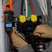 Using CL320 Clamp Meter to test circuit breakers