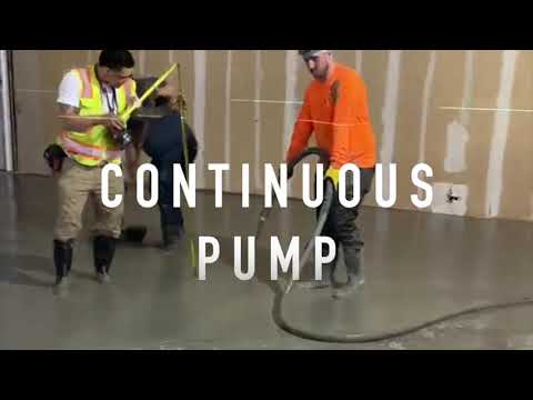 Imer Concrete pump video
