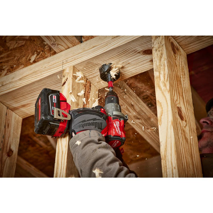 Drilling wood frames with Milwaukee M18™ FUEL 1/2" Hammer Drill