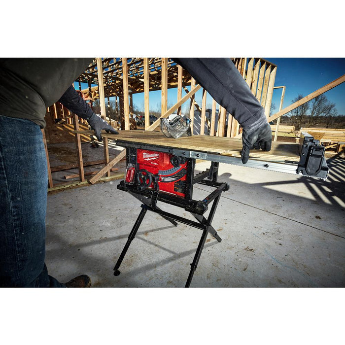 Cutting wood sheets with Milwaukee M18 FUEL™ 8-1/4" Table Saw 
