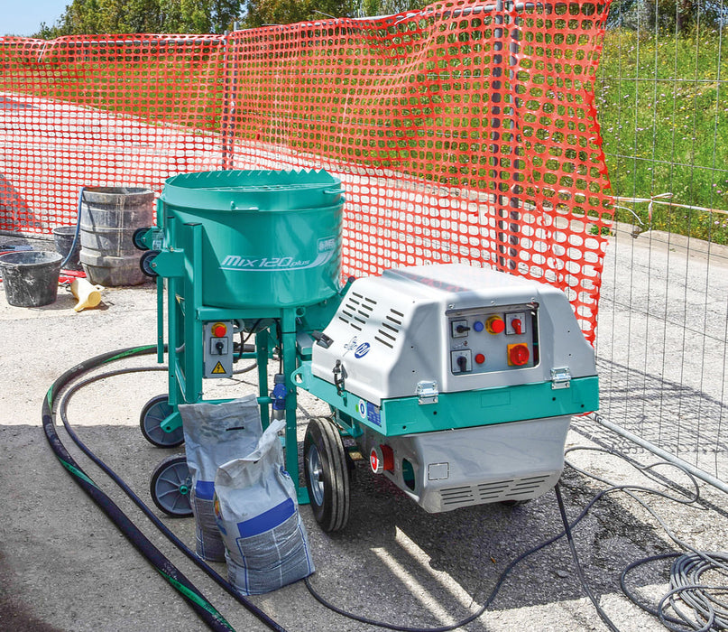 Imer Step-Up 120 Series Grout Pump and Sprayer