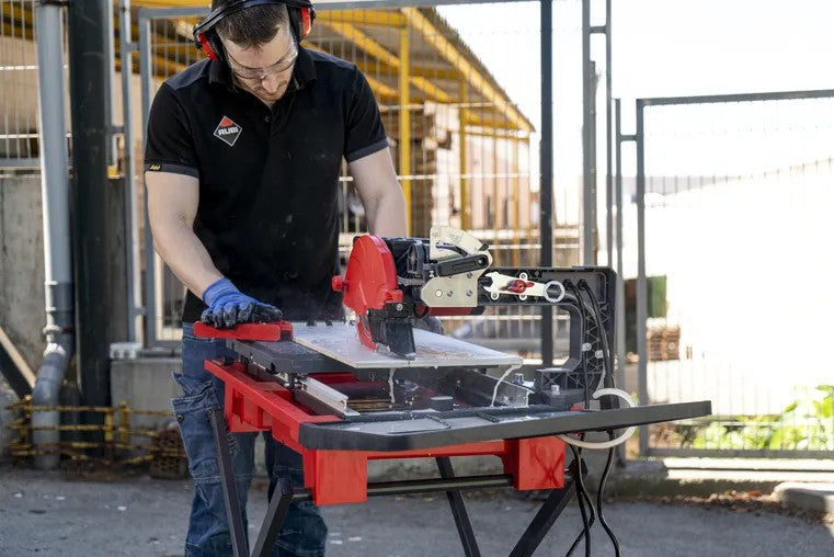 thumbnail image 2 of 10-Inch Wet Tile Saw With Stand - 4500 RPM, 65Mn Steel Blade - Tile Cutter 2 of 6