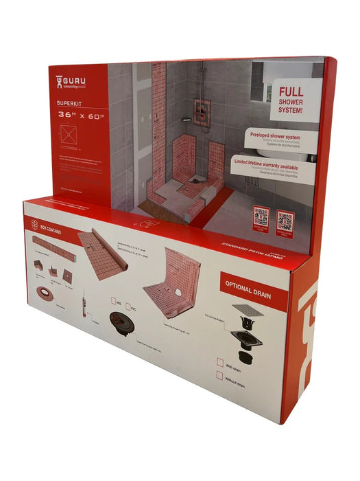 Guru Square Drain SuperKits