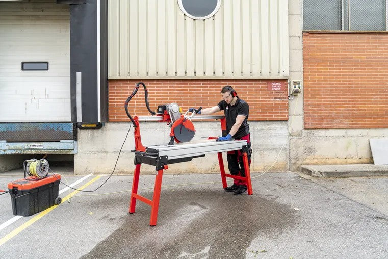 Rubi Tools DX-350 1300 N Tile Saw with Laser, Level and ZERO DUST System