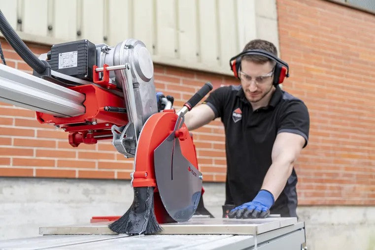 Rubi Tools DX-350 1300 N Tile Saw with Laser, Level and ZERO DUST System