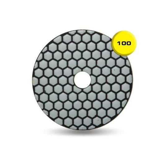 Rubi Tools 4" Resin Dry Polishing Pads