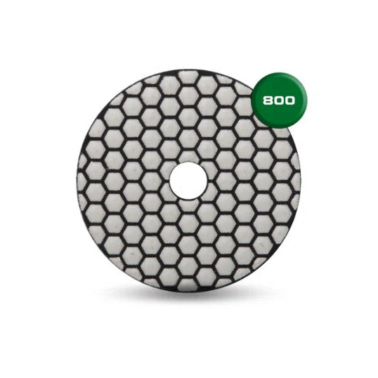 Rubi Tools 4" Resin Dry Polishing Pads