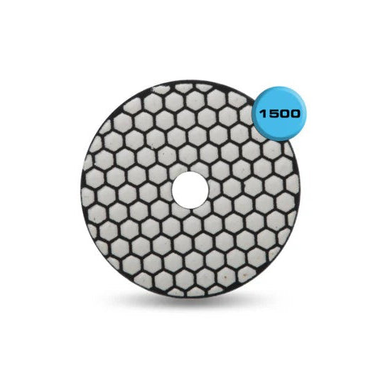 Rubi Tools 4" Resin Dry Polishing Pads