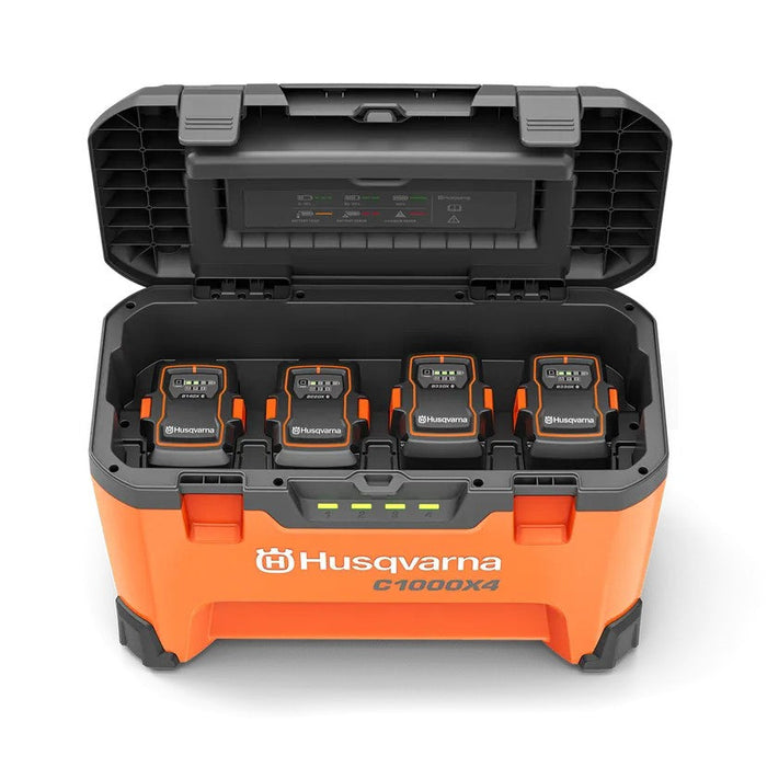 Husqvarna 40-C1000X4 Multi-Rack Battery Charger