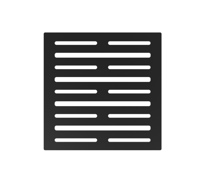 Guru Evo Grate Square Drains