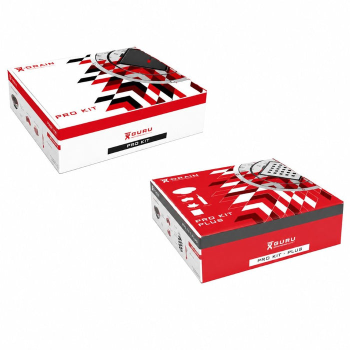 Guru Square Drain Pro Kits