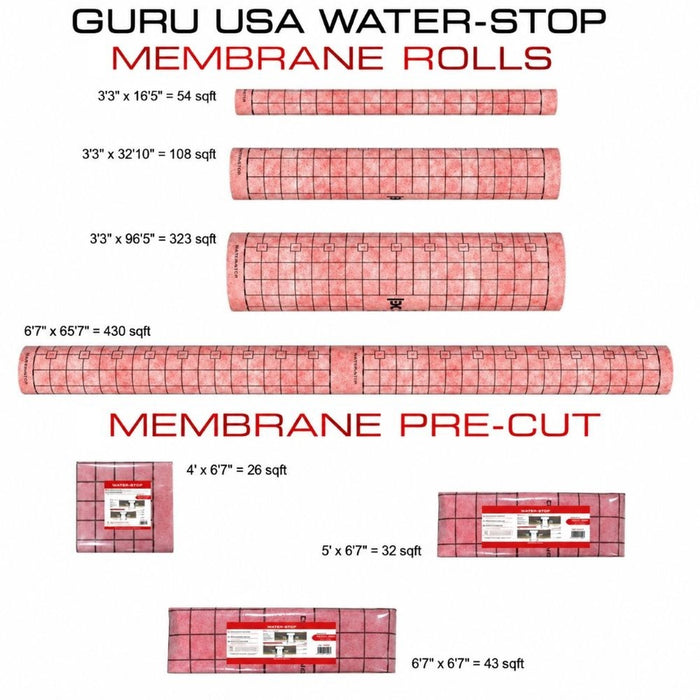 Guru Water-Stop Waterproofing Membrane