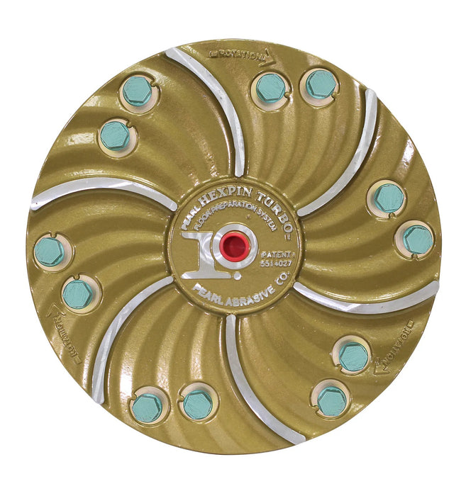 Pearl Abrasive Hexplate™ Floor Preparation System with SuperClutch™