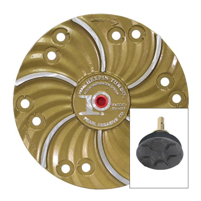 Pearl Abrasive Hexplate™ Floor Preparation System