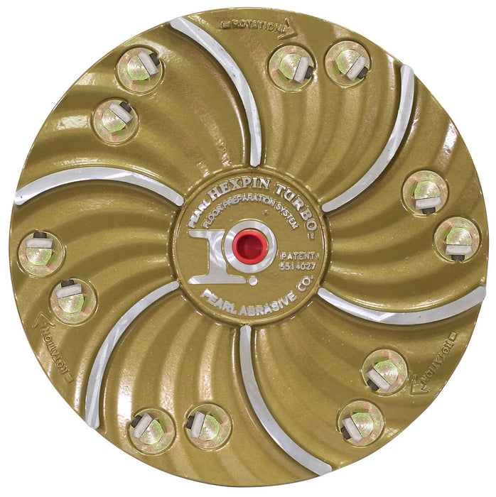 Pearl Abrasive Hexplate™ Floor Preparation System with SuperClutch™