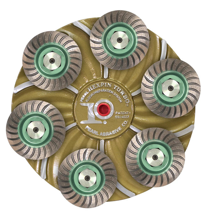 Pearl Abrasive Hexplate™ Floor Preparation System
