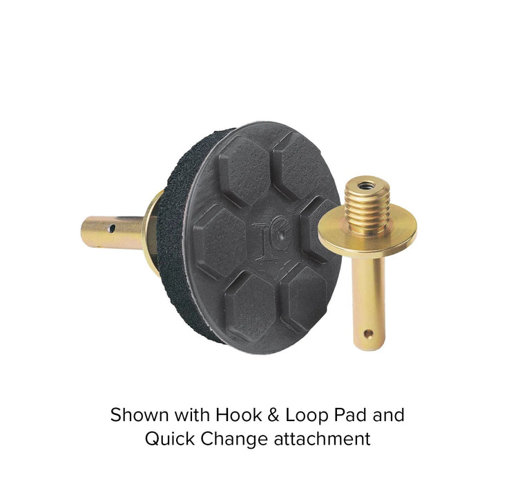 Pearl Abrasive Hexpin® 3" Hook & Loop Back Up Pad