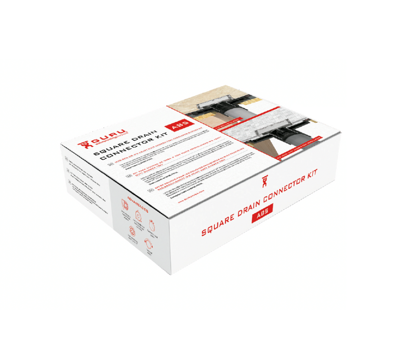 Guru Square Drain Connector Kit