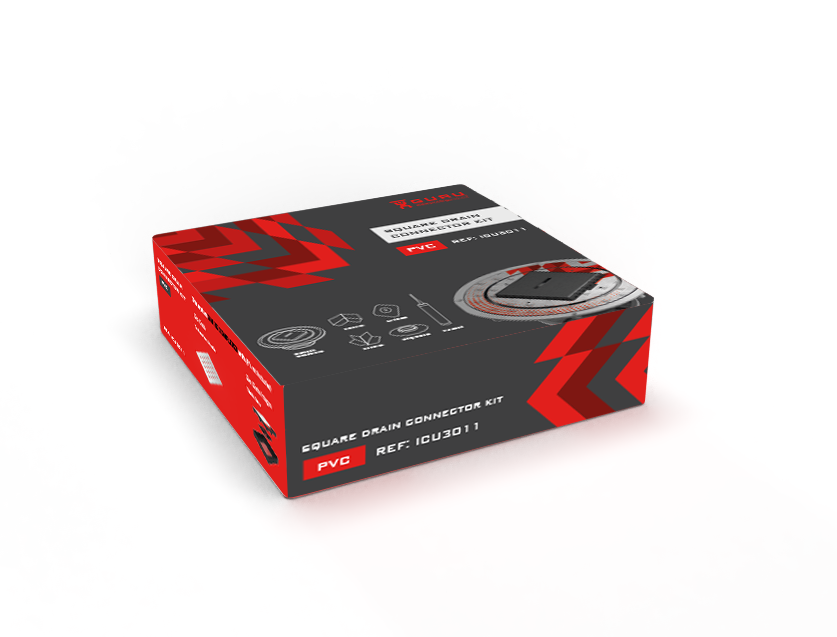 Guru Square Drain Connector Kit