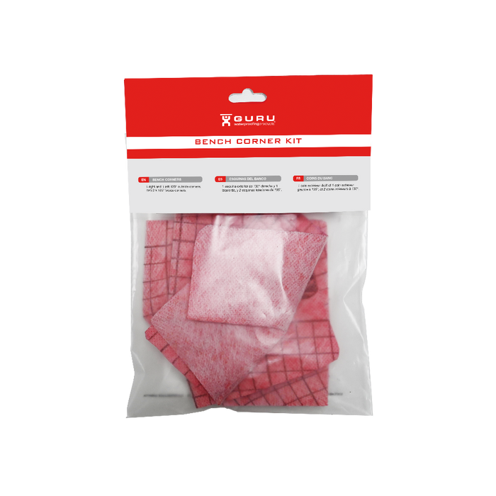 Guru Water-Stop Corner Bench Kit