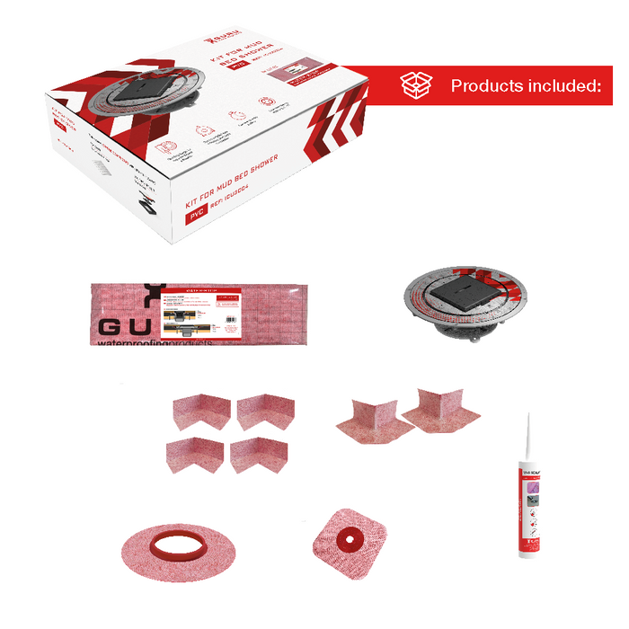 Guru Evolux Kit for Mud Bed Showers