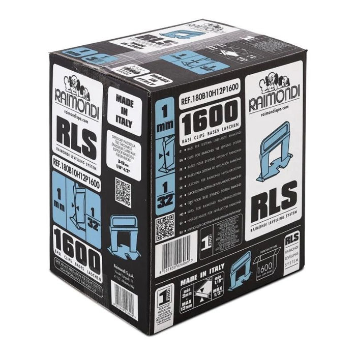 Raimondi Leveling System 1/32" (1 mm) Clips