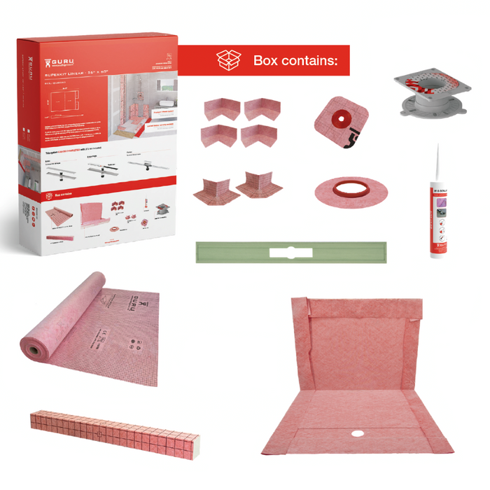 Guru Linear Drain SuperKits