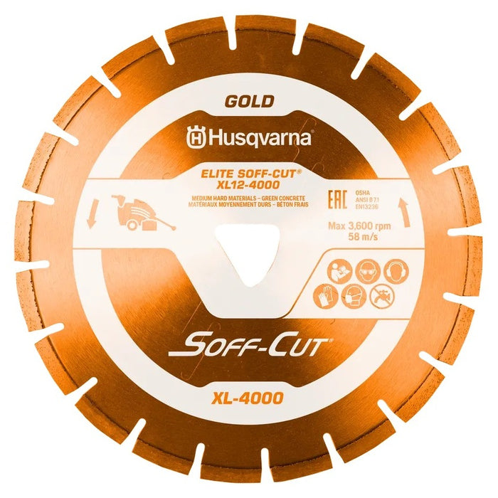 Husqvarna ELITE SOFF-CUT® XL-4000 Diamond Blades
