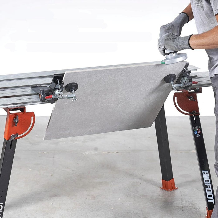 Raimondi Variable Angle Vertical Tile Clamps for Bigfoot Work Benches