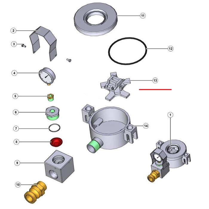 Imer Turbo Mixer Kits & Accessories for Koine Pumps