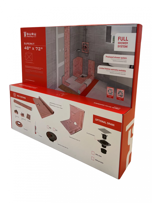 Guru USA Shower Super Kit PVC