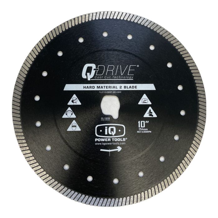 iQTS244® 10" Q-Drive Turbo Hard Material/Porcelain Blade