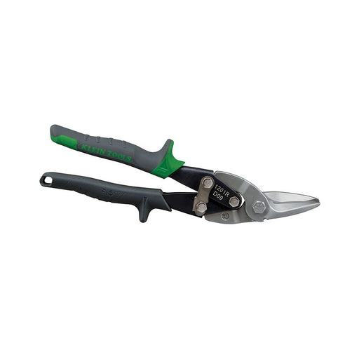 Klein Tools Right Aviation Snips with Wire Cutter, 1201R