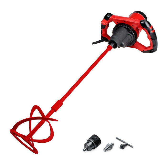 RubiMix 9-N Mortar Mixer with Chuck Adapter and mixing paddle
