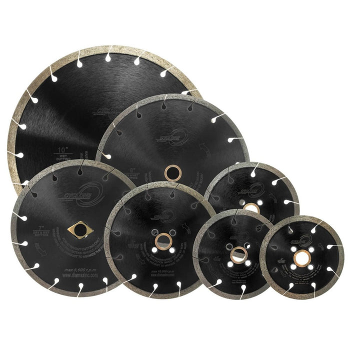 Continuous Mesh Rim Diamax Cyclone Continuous Rim Diamond Blades | The Tool Locker