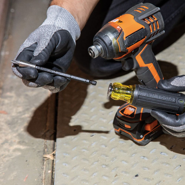 Adjustable/removable drill bit can be used on impact drivers