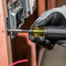 Installing plugs with 14-in-1 Multi-Bit Adjustable Length Screwdriver
