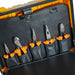 Insulated pliers fitted into Klein Tools 33527 carrying case