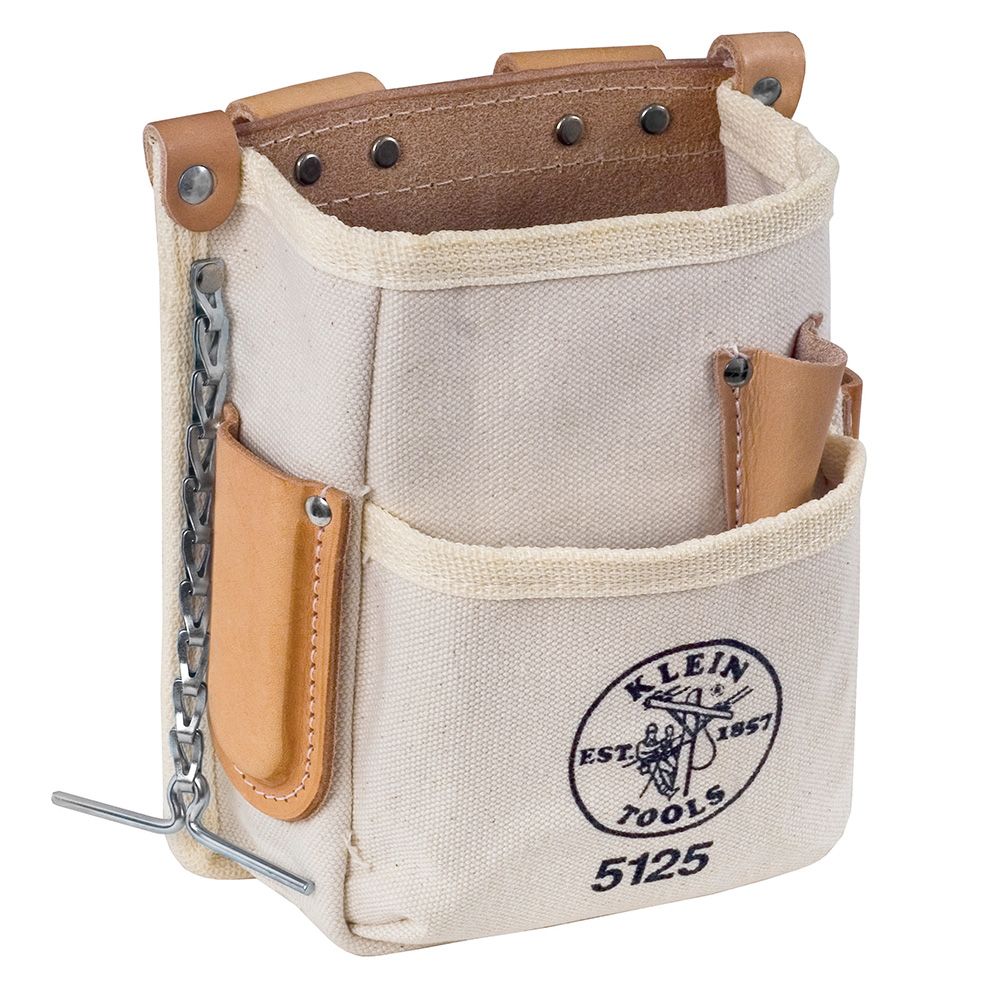 Klein Tools 5-Pocket Canvas Tool Pouch The Tool Locker