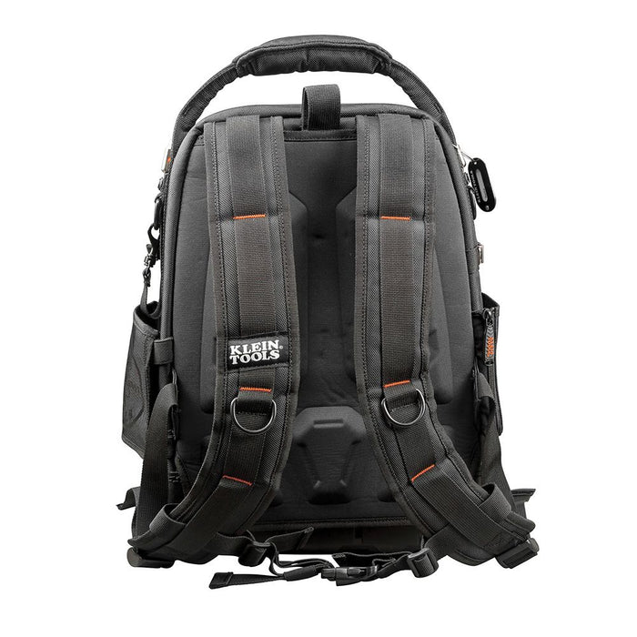 Klein Tools Tradesman Pro Tool Master Backpack, rear view