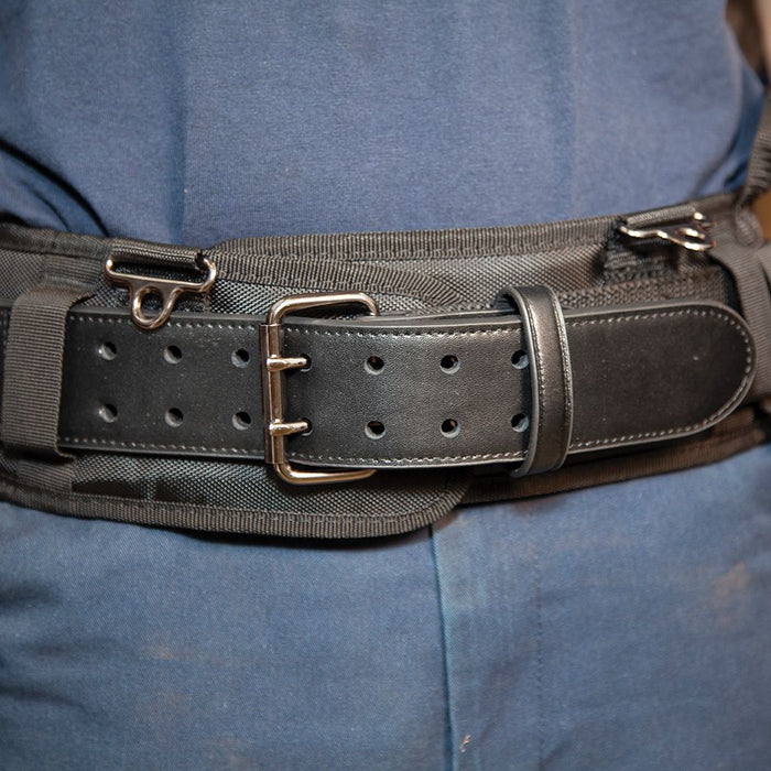 Tradesman Pro Modular Tool Belt, fitted and buckled around waist