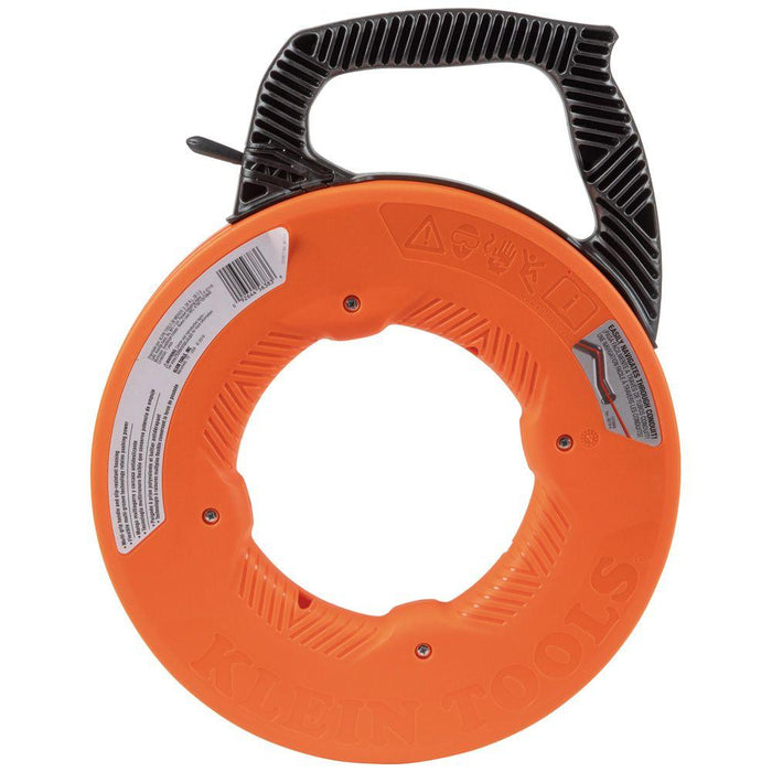  Klein 100' Multi-Groove Fiberglass Fish Tape with Nylon Tip rear view